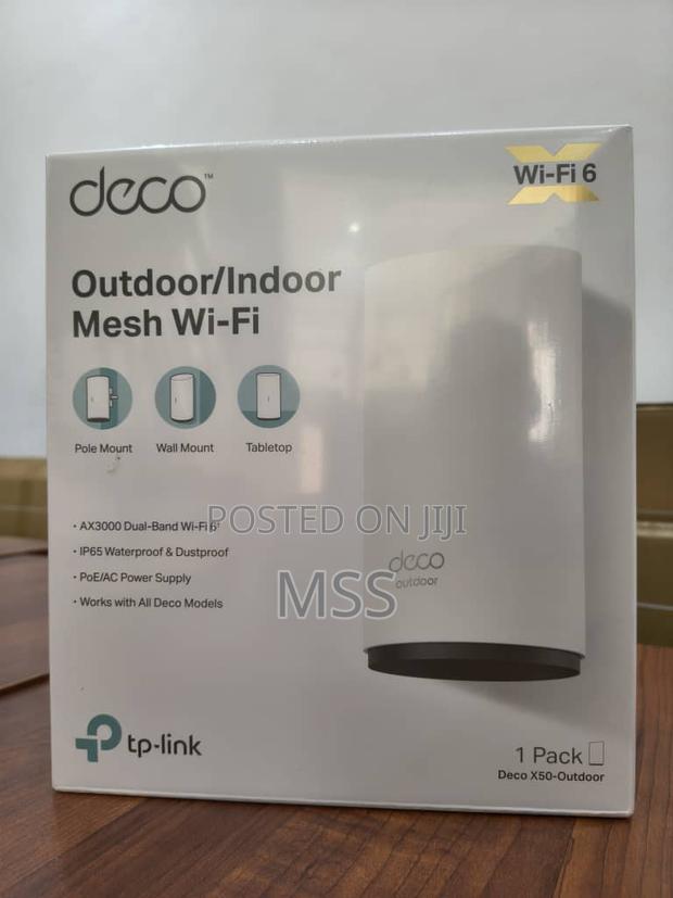 Deco X50=Ax3000 Whole Home Mesh Wifi 6 System