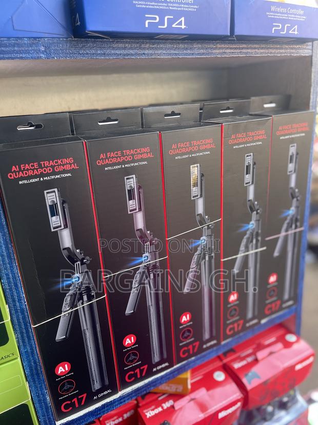 C17 Ai Gimbal With Face Tracker and Tripod Stand photo 2