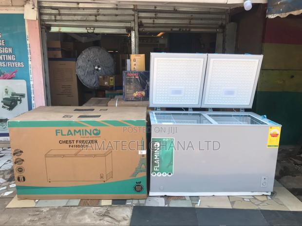 Quality Flamino 350 Litre Double Door Chest Freezer With Sliding Glass photo 4