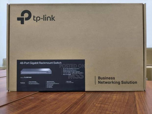 Tl-sg1048=48-port Gigabit Rackmount Switch