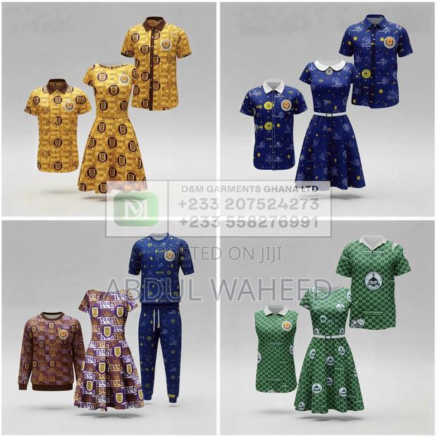 We Design, Print and Manufacture All Kinds of Institutional Uniforms.