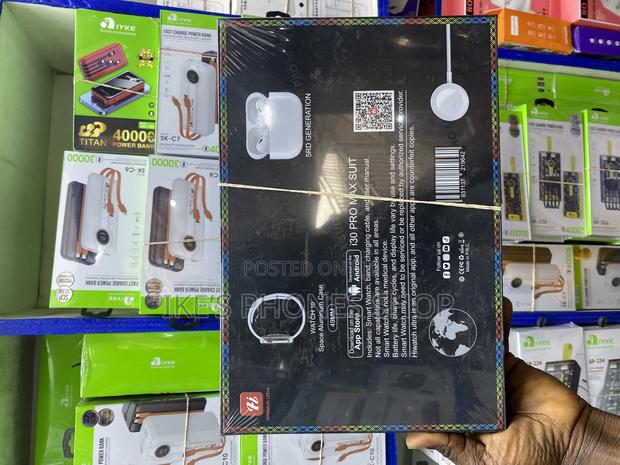 I30 Pro Max Suit Hi Watch 10,10in1 Set Plus Free Headphones photo 2