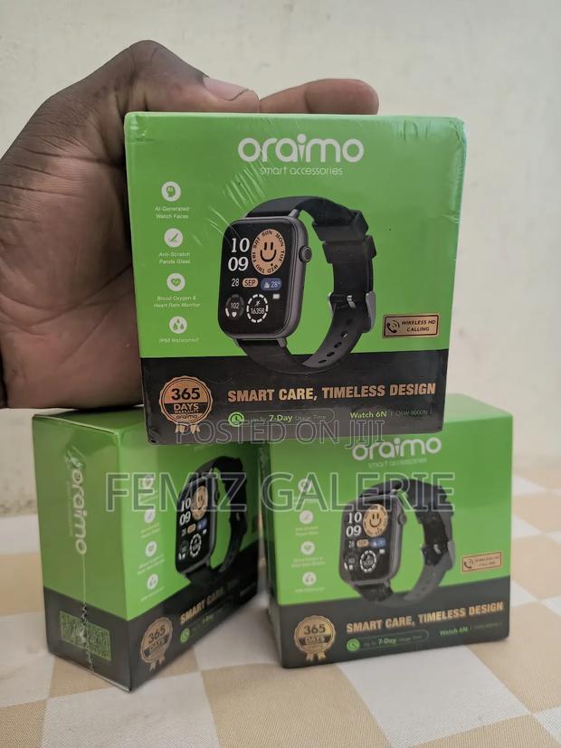 Oraimo Watch 6n 1.83'' Full Touch Color Screen Smart Watch