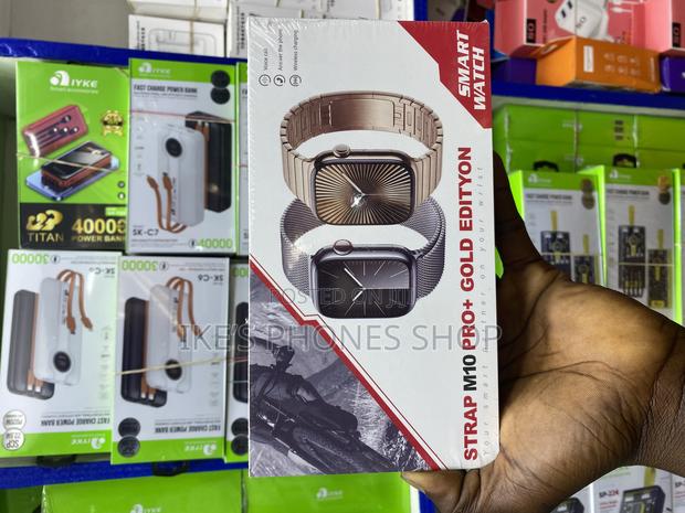 Strap M10 Pro Plus Gold Edityon Smart Watch