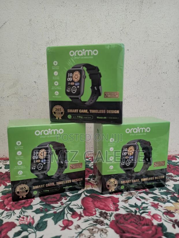 Oraimo Watch 6n 1.83'' Full Touch Color Screen Smart Watch photo 3