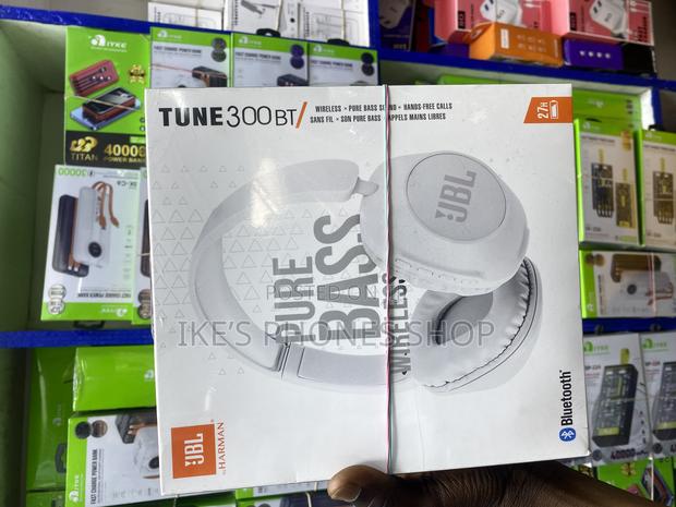 JBL Harman Tune 300bt Pure Bass Wireless Headphones