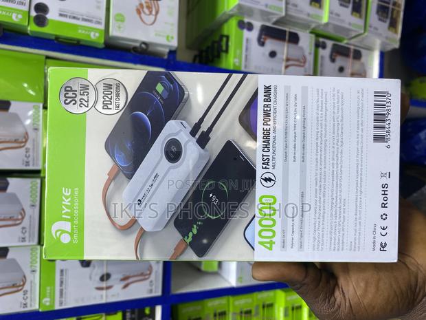 Iyke Fast Charge and Multifunctional 40000 Mah Power Bank photo 2