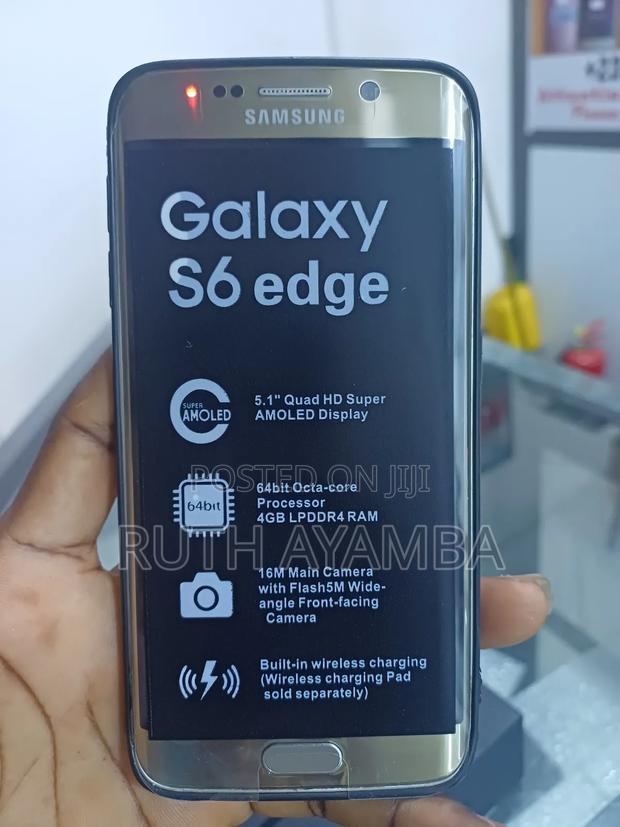 Samsung Galaxy S6 edge 32 GB Gold photo 2