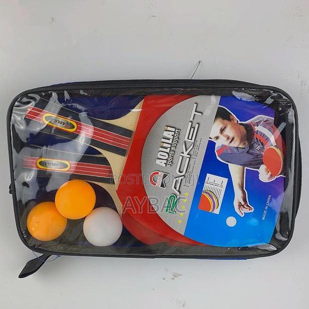 Table Tennis Set – 2 Rackets + 3 Balls + Carry Case photo 2