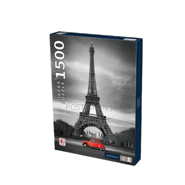 Eiffel Tower 1500 Piece Puzzle – Premium Jigsaw Puzzle
