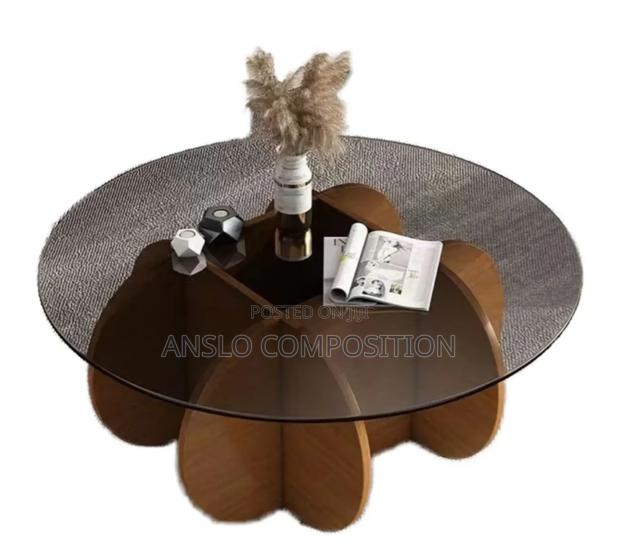 Nordick Round Glass Centre Table