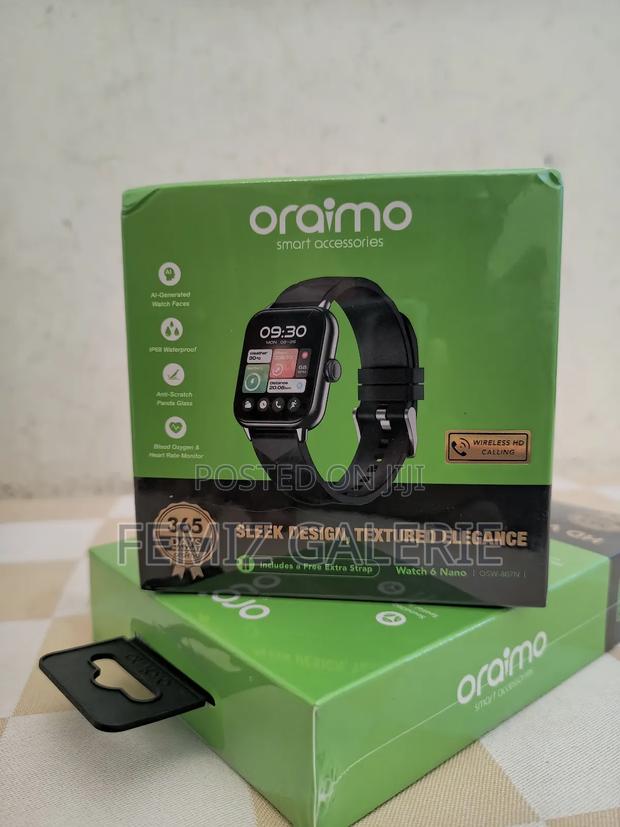 Oraimo Watch 6 Nano 1.52" TFT Full Touch Smart Watch