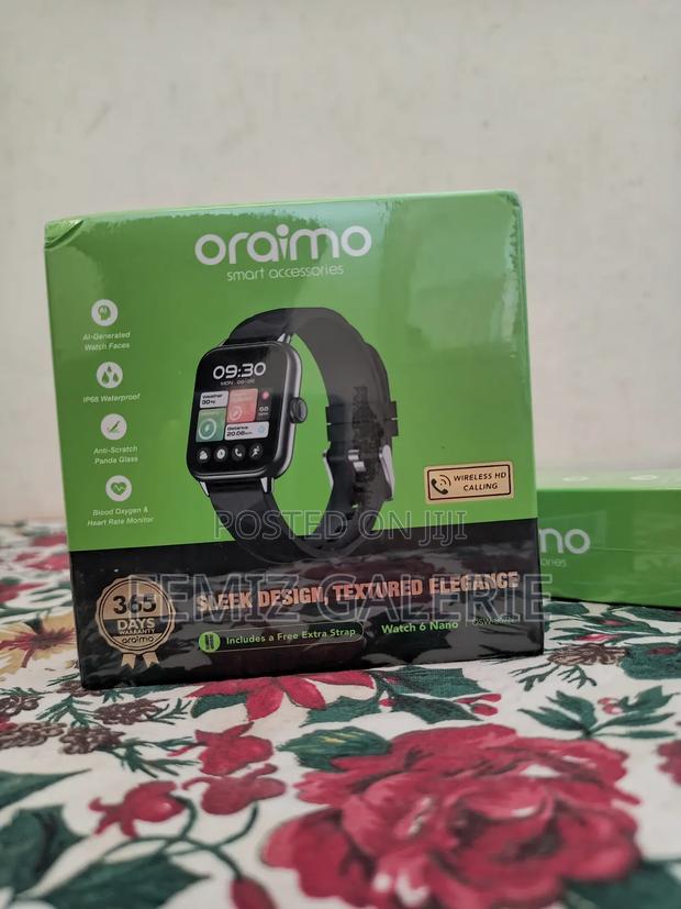 Oraimo Watch 6 Nano 1.52" TFT Full Touch Smart Watch