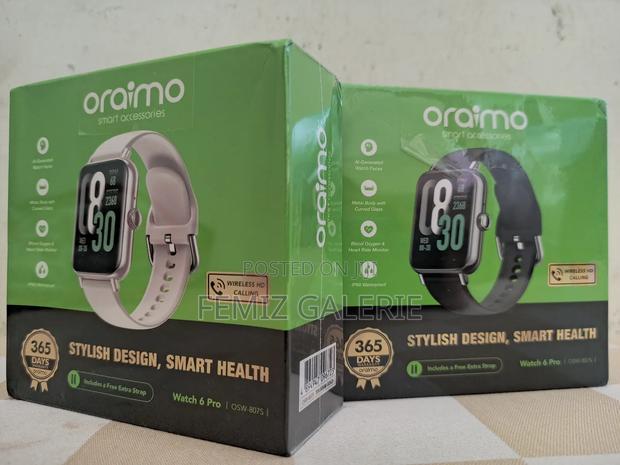 Oraimo Watch 6 Pro 1.69'' Full Touch Smart Watch photo 4