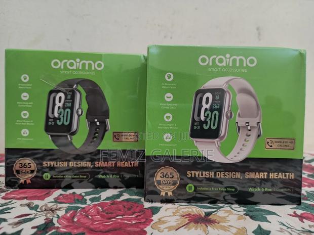 Oraimo Watch 6 Pro 1.69'' Full Touch Smart Watch