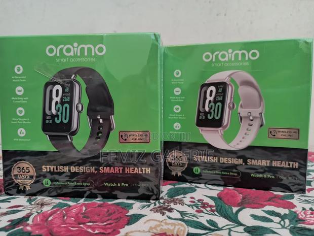 Oraimo Watch 6 Pro 1.69'' Full Touch Smart Watch photo 3