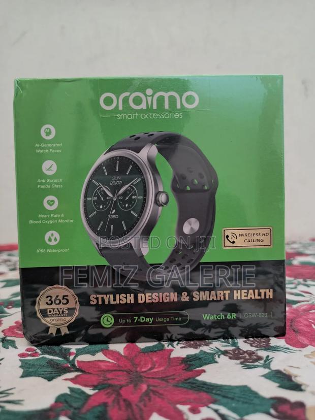 Oraimo Watch 6r 1.39'' Anti-Scratch Ip68 Smart Watch photo 4