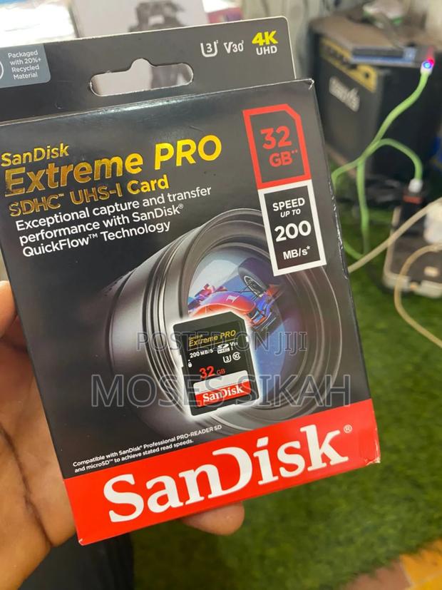 Sandisk Camera Sd Card 32gb