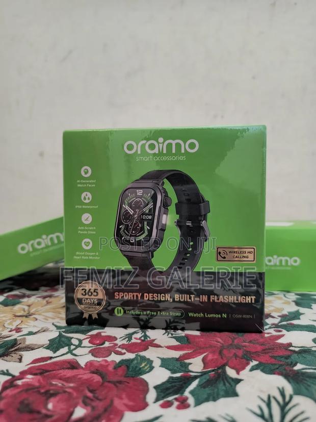 Oraimo Watch Lumos N 2.01'' Hd Display Ip68 Smart Watch photo 5