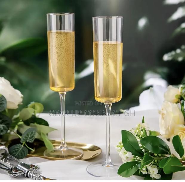 6pieces Cylinder Champagne Glass photo 4