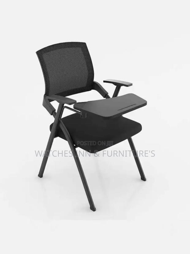 Study Chair / Office Chair With Writing Board , Foldable · Photo 2