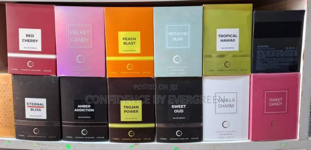 Camara Perfumes (Trojan Power , Eternal Bliss , Pistachio Bliss)