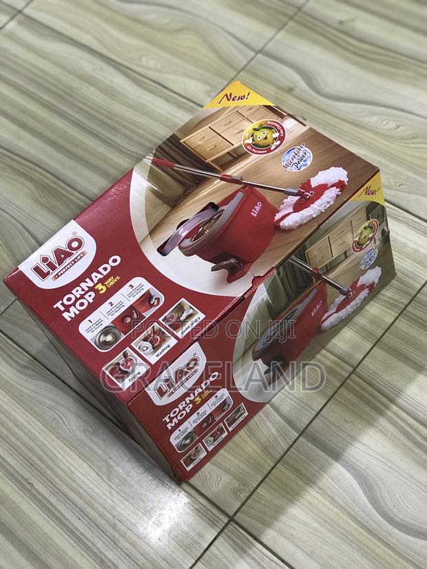 This Is Original Liao Tornado 3 Ways Drive Microfiber Spinning Mop photo 3