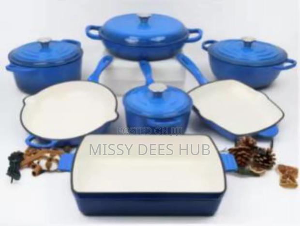 11pcs Cast Iron Pots From Healthy Living photo 2