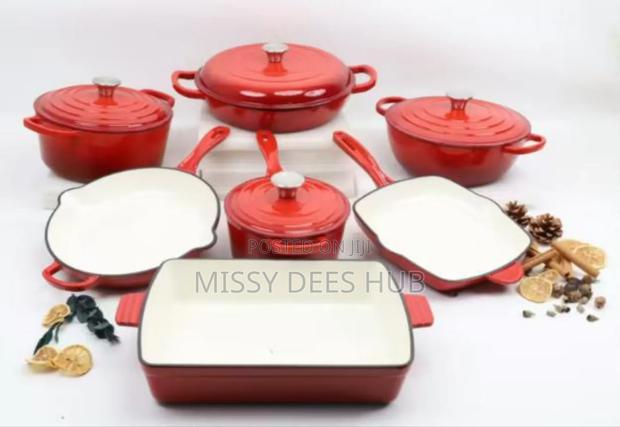 11pcs Cast Iron Pots From Healthy Living photo 3