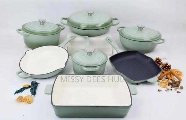 11pcs Cast Iron Pots From Healthy Living photo 5