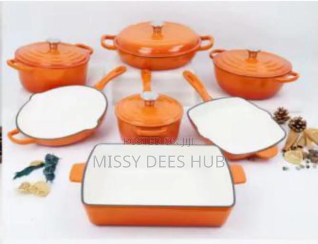 11pcs Cast Iron Pots From Healthy Living photo 9