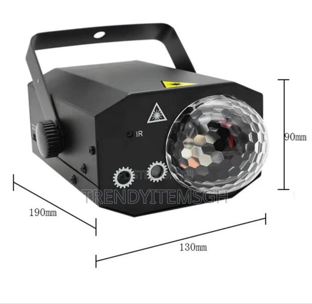 Disco Laser Magic Ball Light With Remote Control photo 2