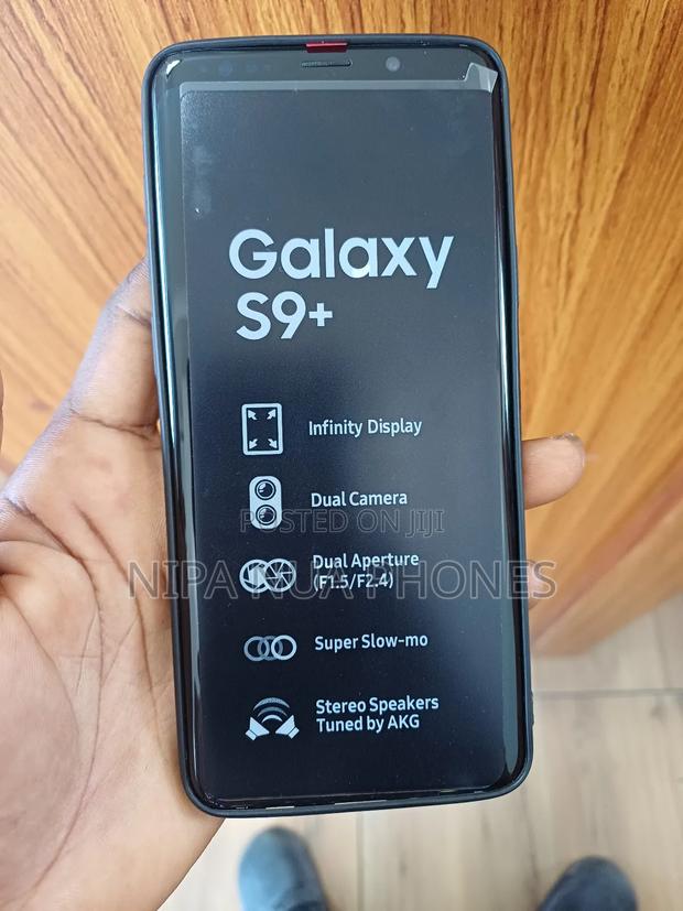 New Samsung Galaxy S9 Plus 64 GB Black photo 2