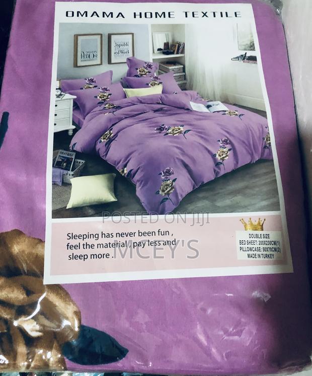 Double Sizes Bedsheet (1) Pillows Cases (2)