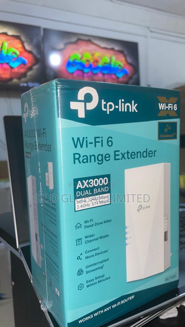 Tp-link Re700x Dual Band Wifi 6 Ax3000 Range Extender · Photo 2