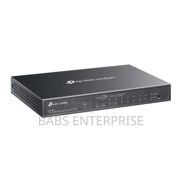 Tp-link Es210gmp 10-port Gigabit Easy Managed Switch With 8-port Poe+