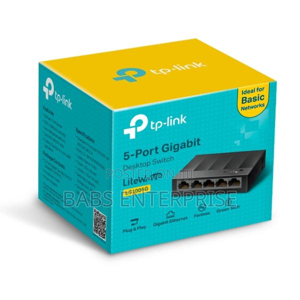 Tp-link Ls1005g 5-port 10/100/1000mbps Desktop Network Switch