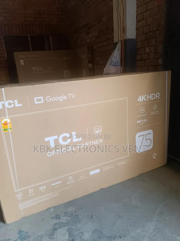 Tcl 75" Smart Android Hdr 4k Uhd Led Tv