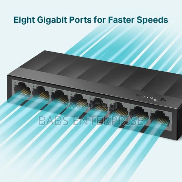 Tp-link Ls1008g 8-port 10/100/1000mbps Desktop Network Switch photo 5