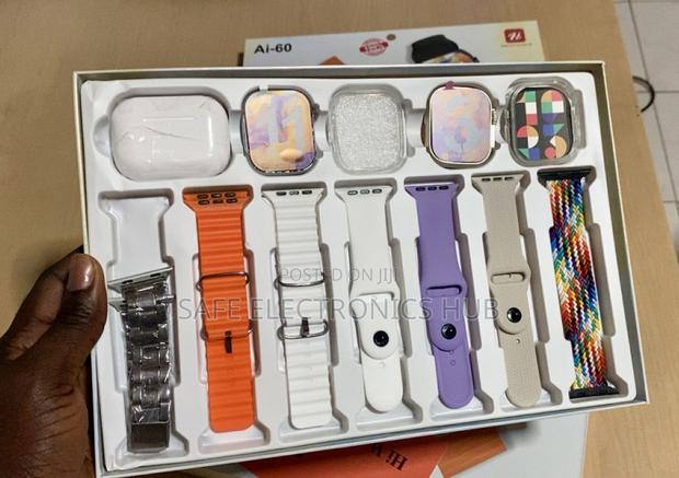 Ai-60 Suit With 2 Smart Watch+1 Airpod+7 Straps photo 3