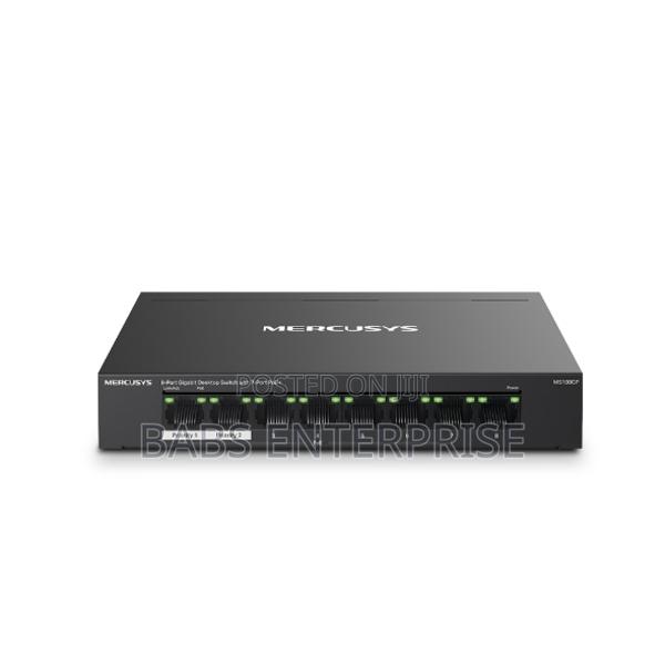 Mercusys Ms108gp 8-port Gigabit Desktop Switch With 7-port Poe+
