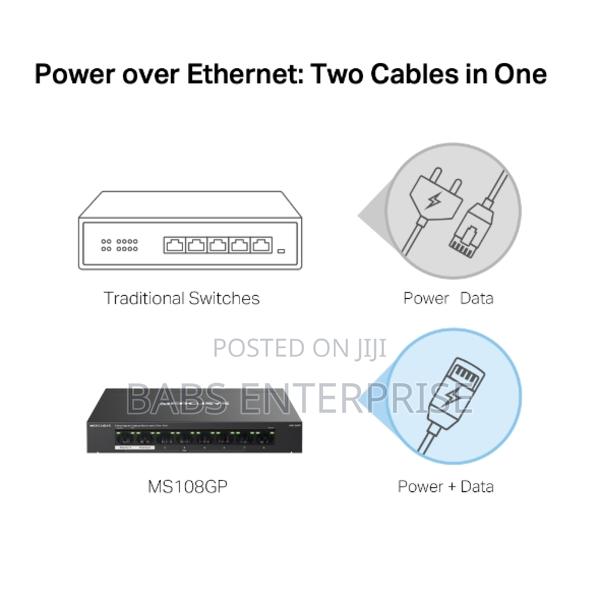 Mercusys Ms108gp 8-port Gigabit Desktop Switch With 7-port Poe+ photo 5