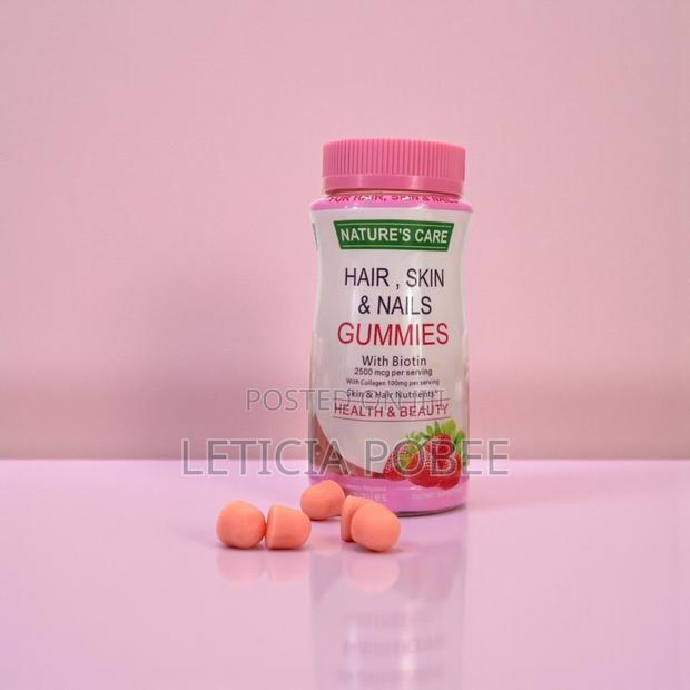 Nature’S Care Biotin Gummies—Boost Hair Growth,Nail Strength Skin Glow
