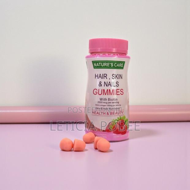Nature’S Care Hair, Nails Skin Gummies — Premium Beauty Nutrition”