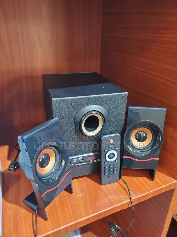 D50 Wooden Multi-Media Speakers for Tv, Laptops and Phones photo 2