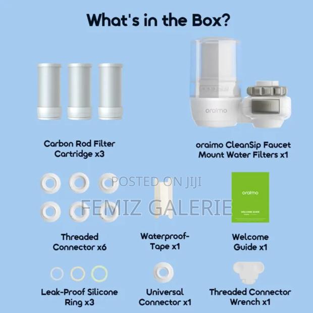 Oraimo Cleansip Multi-Layer Faucet Plus Replacement Filters photo 3