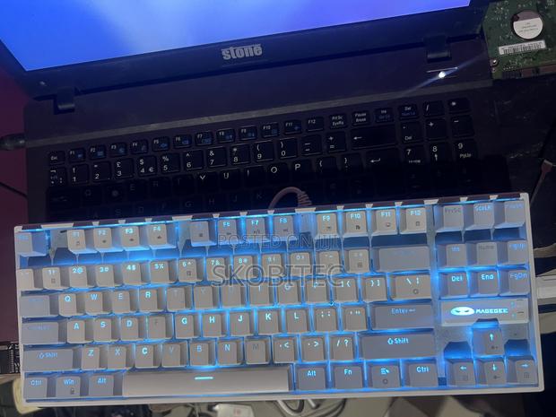 Magegee 80% Mechanical Gaming Keyboard Mk-Star, Led Backlit Keyboard,