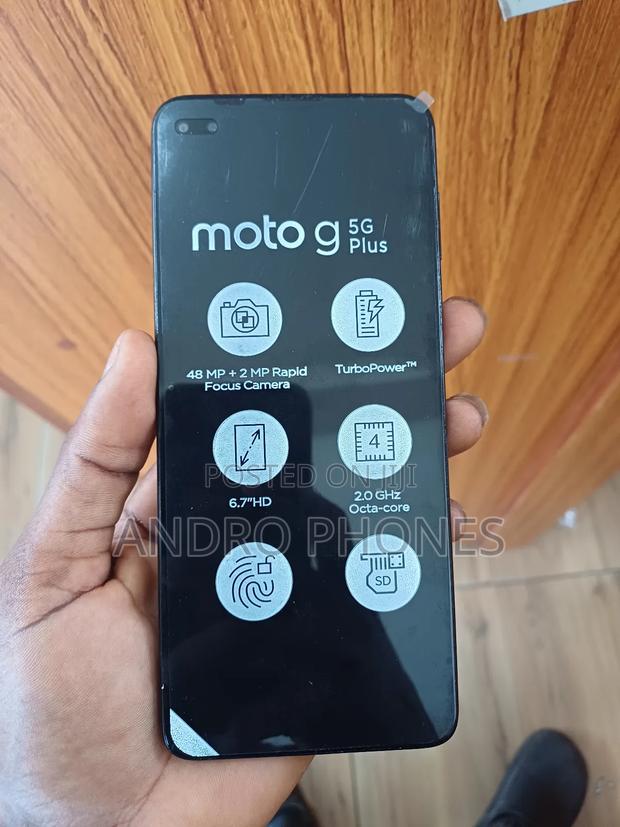 New Motorola Moto G 5G Plus 128 GB Blue