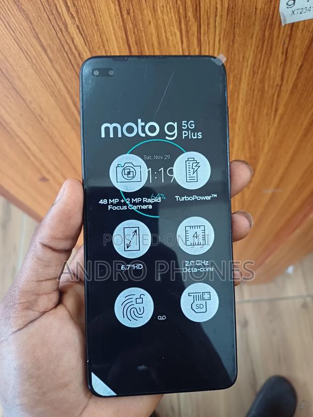 New Motorola Moto G 5G Plus 128 GB Blue photo 2