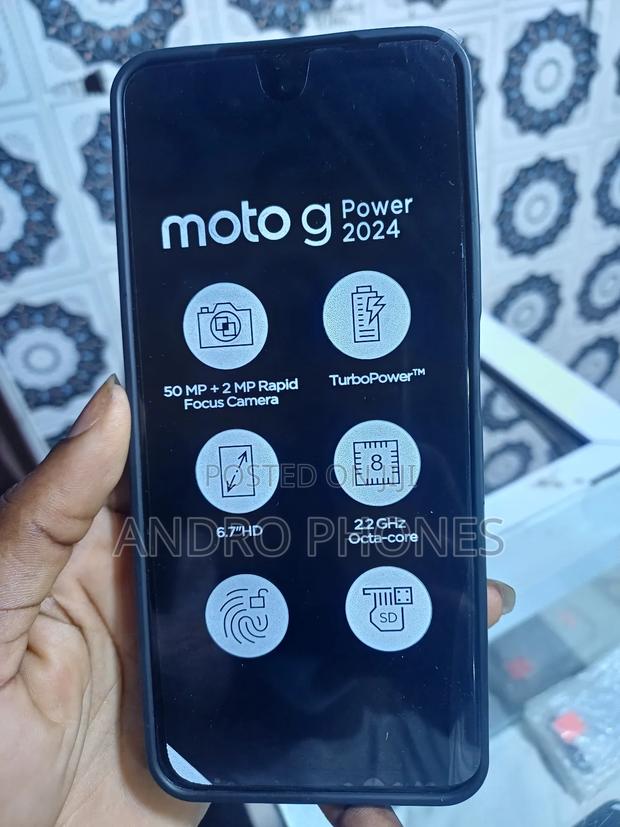 New Motorola Moto G Power 64 GB Black · Photo 1